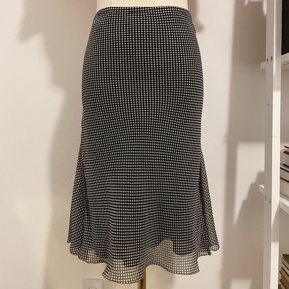 Vintage Studio M Silk Bias Cut Skirt size M